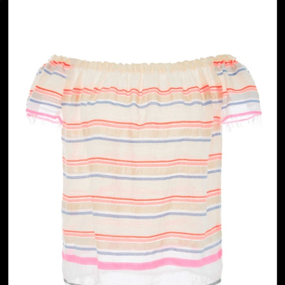 Lemlem off the shoulder beach top - Picture 4 of 4